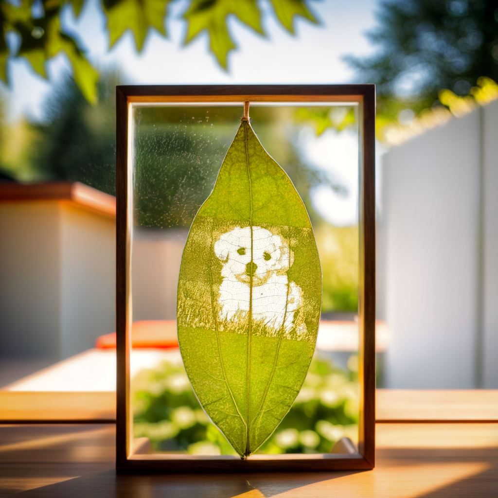 Unique Leaf Art for Loved Ones